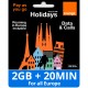 Orange Holidays 2GB internet and Calls for Europe and Spain