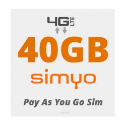 SIMYO 40GB DATA SIM