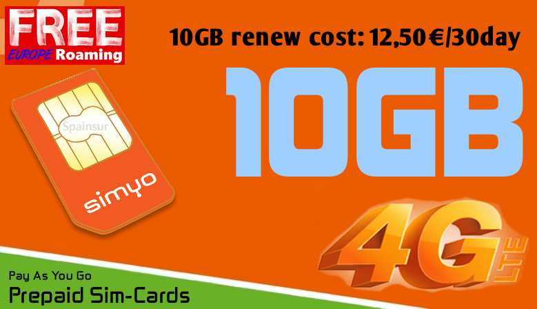 Pay As You Go Orange Sim Card